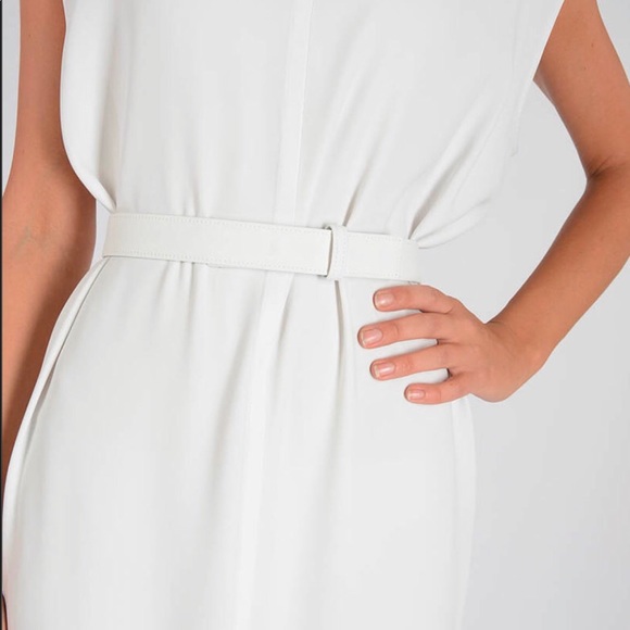 AUTHENTIC RICK OWENS WHITE / CREAM LONG DRESS GOWN SIZE SM - Picture 4 of 6